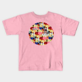 Thunderbirds Lady Penelope Style and Parker Kids T-Shirt